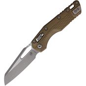 Microtech 210T10APPMDE MSI Apocalyptic Ram-Lok Knife Tri Grip Dark Earth Handles