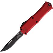 Microtech 1705M1RD Auto Hera II Mini Two-Tone Recurve OTF Knife Red Handles