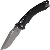 Microtech 16138 Socom Elite Apocalyptic Single Edge Linerlock Knife Black G10 Handles