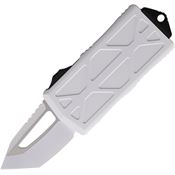 Microtech 1581ST Auto Exocet White Tanto OTF Knife White Storm Handles