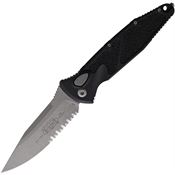 Microtech 160A11AP Auto Socom Elite Part Serrated Apocalyptic Button Lock Knife Handles