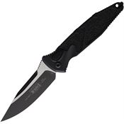 Microtech 160A1T Auto Socom Elite Two-Tone Button Lock Knife Black Handles