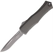 Microtech 170510APNC Auto Hera II Apocalyptic Recurve OTF Knife Stonewash Handles