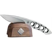 Ocaso 80DKS Duo Desk Spear Point Fixed Blade Knife Skeletonized Handles