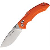 Viper 6012GO Oniro Stonewash Crossbar Lock Knife Orange G10 Handles