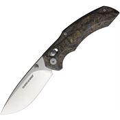 Viper 6014FCG Oniro Satin Crossbar Knife Dark Matter Gold Carbon Fiber Handles