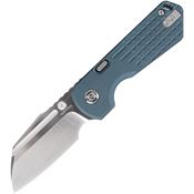 Vosteed A1306 Hedgehog Top Two-Tone Linerlock Knife Blue Handles