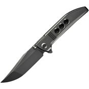 We 220413 Ezinta Framelock Knife Polish Gray Handles