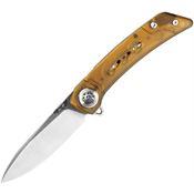 WIN+ 3610PY Satin Linerlock Knife PEI Handles