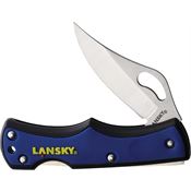 Lansky 045BL Small Lockback Knife Blue Handles