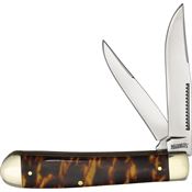 Marbles 719 Trapper Knife Imitation Tortoise Handles