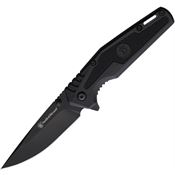 Smith & Wesson 1205909 SWAT Linerlock Knife Black Handles