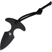 Fred Perrin PUSHG10 Mini Push Dagger Knife Black G10 Handles