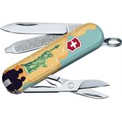 Swiss Army 55489 Classic Knife Statue of Liberty Handles