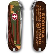 Swiss Army 55550 Classic Knife Sequoia Rang Doug Handles