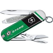 Swiss Army DAL58B1 Classic Knife Dallas Stars Handles