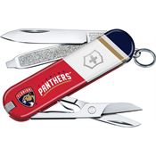 Swiss Army FLA58B1 Classic Knife Florida Panthers Handles