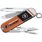 Swiss Army PHI58B1 Classic Knife Philadelphia Flyers Handles