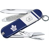 Swiss Army TOR58B1 Classic Knife Toronto Maple Leafs Handles