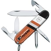 Swiss Army PHI91B1 Tinker Knife Philadelphia Flyers Handles