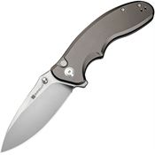 SenCut 23098A2 Cybrix Button Lock Knife Gray Handles