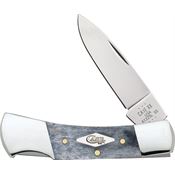 Case XX 34205 Lockback Knife Gray Bone Handles