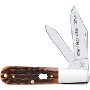 Case XX 79413 Case Brother Barlow Knife Brown Bone Handles