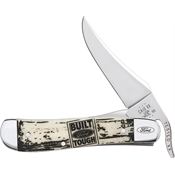 Case XX 14341 Ford Russlock Knife Natural Smooth Bone Handles