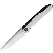 Maxace MM281A Kestrel Framelock Knife White/Black Handles