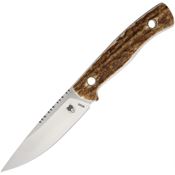 Cobratec KMNSTG Koonsman Fixed Blade Knife Stag Handles