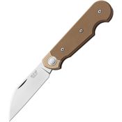 MKM-Maniago JQTGEH Jaques Folder Knife Earth Brown G10 Handles