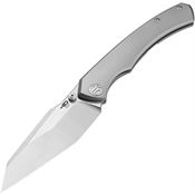 Bestech T2407A Clastic Framelock Knife Gray Handles