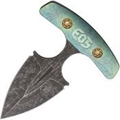 EOS 137 Aztec Push Dagger Knife Antique Bronze Handles