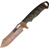 Dawson 41034 Wilderness Arizona Copper Fixed Blade Knife Ultrex Handles