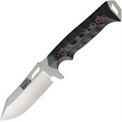 Dawson 83717 Shepherd Fixed Blade Knife Gray/Black Handles