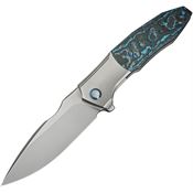 We 230914 Archeozoic Interframe Lock Knife Bead Blast/Carbon Fiber Handles