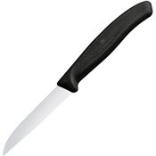 Swiss Army 67433 Serrated Paring Knife Black Handles