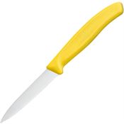 Swiss Army 67636L118 Swiss Classic Knife Paring Yellow Handles