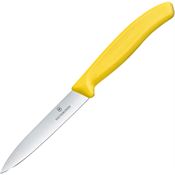 Swiss Army 67706L118 Swiss Classic Knife Paring Yellow Handles