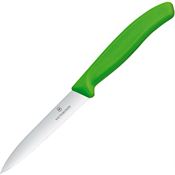 Swiss Army 67736L4 Swiss Classic Knife Paring Green Handles