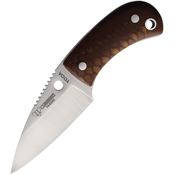 Cudeman 200JM YODA Neck Knife Brown Juma Handles