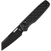 Kizer 3641C2 Task Black Clutch Lock Knife Black Handles