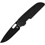 Kizer 3637A1 Varatas Black Linerlock Knife Black Handles