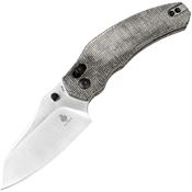 Kizer 3672C2 Bulldog Clutch Lock Knife Black Handles