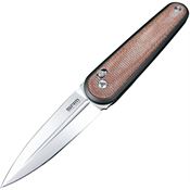 SRM 251MMN 251M Ambi-Lock Knife Brown Handles