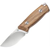 Fox 664OL Muzzle Fixed Blade Knife Olive Wood Handles