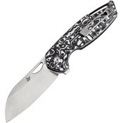 Kansept 1022L2 Left Model 6 Linerlock Knife Carbon Fiber Handles