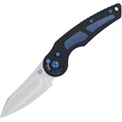 Fox 555TIBL Jupiter Radius Lock Knife Black/Blue Handles