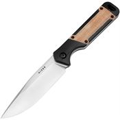 Kizer 1067A2 Militaw Bead Blast Fixed Blade Knife Black/Nat Micarta Handles