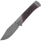 Schrade 1209461 Frontier Gray Clip Point Linerlock Knife Gray Handles